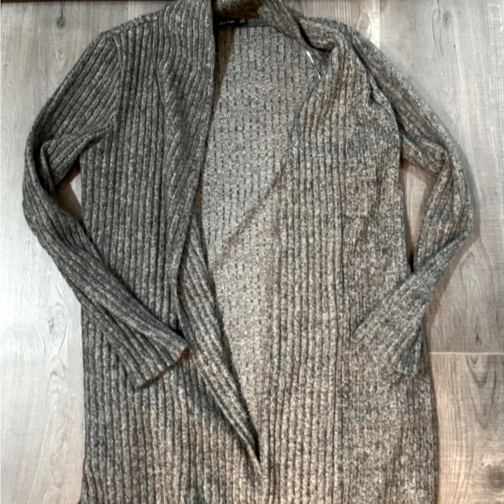 Doe & Rae Grey Cardigan Size S